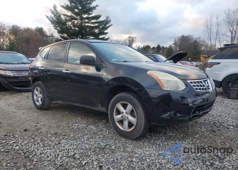 2010 Nissan Rogue S из США, поврежденный, VIN JN8AS5MV5AW607824